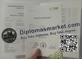 WhatsApp:  86 19911539281 How to make TH Mittelhessen Urkunde and Zeugnis?