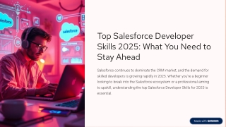 top salesforce developer skills