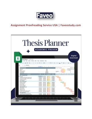 Assignment Proofreading Service USA | Faveostudy.com