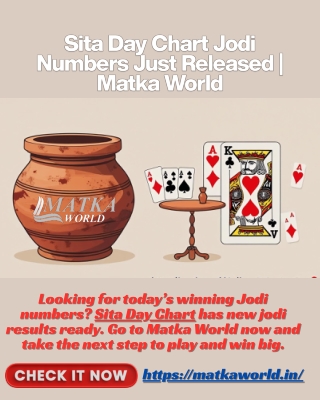Sita Day Chart Jodi Numbers Just Released  Matka World