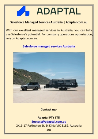 Salesforce Managed Services Australia  Adaptal.com.au