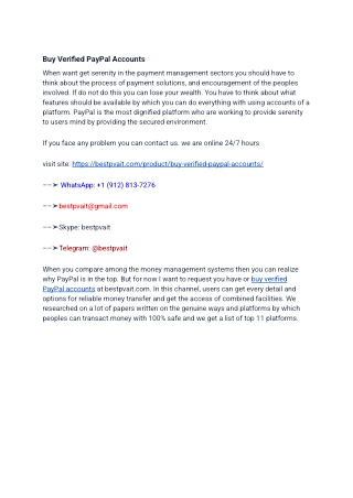 How To Buy Verified PayPal Accounts A Step By Step Guide