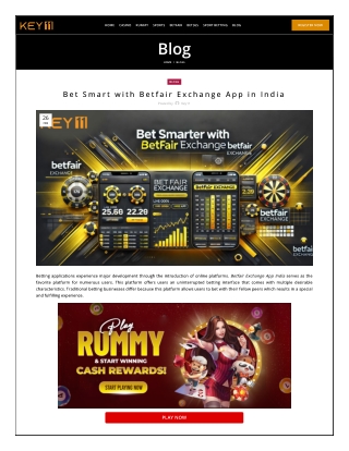 Bet Smart with Betfair Exchange App in India