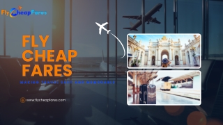 Fly Cheap Fares – Best Travel Agency in USA