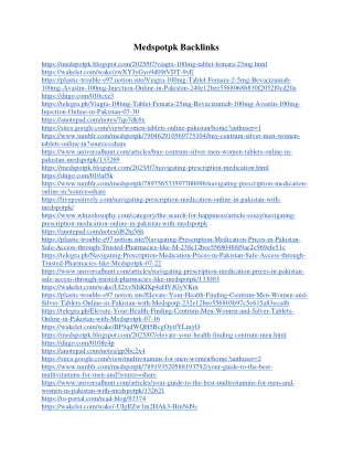 Medspotpk Backlinks