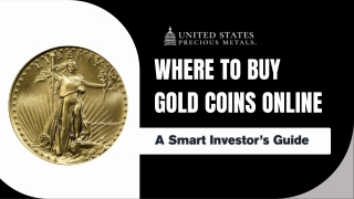 How to Buy Gold Coins Online Without Getting Scammed