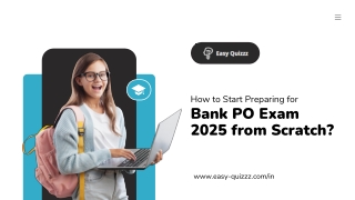 Crack the Bank PO Exam 2025 – Start from Scratch!