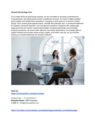Top gynecology hospital in Beeramguda,Hyderabad