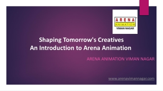 Pune’s Leading Animation & VFX Institute for Future Creators