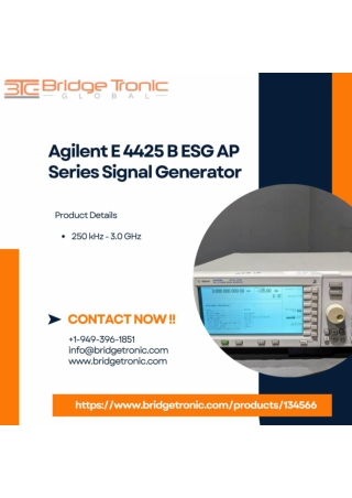Agilent E 4425 B ESG AP Series Signal Generator