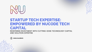 Smart Solutions For Tech-Driven Startups