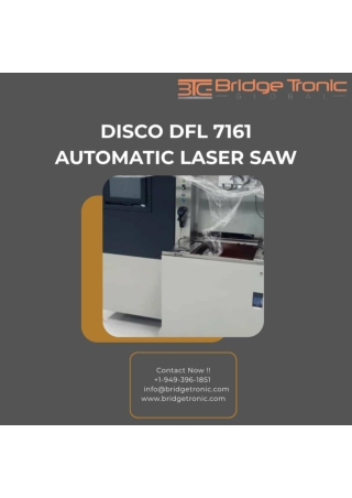Disco DFL 7161 Automatic Laser Saw