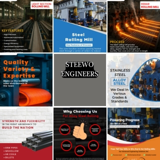 Leading Rolling Mill Manufacturers in India | Steewo Engineers Hindaun