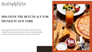 Where to Have the Best Dinner in NYC