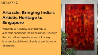 Authentic Handmade Paintings for Sale – Delivered from India to Singapore by Art