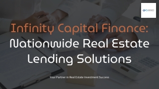 Smart Nationwide Real Estate Lending for Property Success