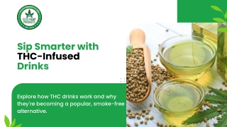Sip Smarter with THC-Infused Drinks
