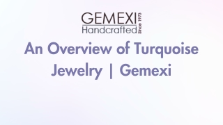 An Overview of Turquoise Jewelry  Gemexi