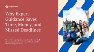 Why Expert Guidance Saves Time, Money, and Missed Deadlines