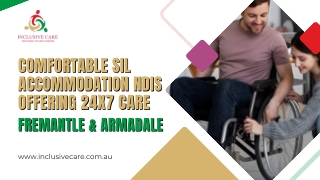 Comfortable SIL Accommodation NDIS Offering 24x7 Care
