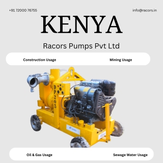 Dewatering pumps in kenya africa | dewatering pumps ready stocks in kenya racors