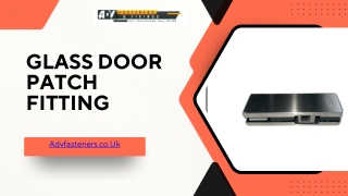 Glass Door Patch Fitting