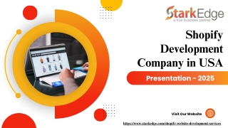 Leading Shopify Development Company in the USA | Stark Edge
