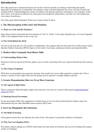 Port Video Game Myths Debunked: What Every Player Ought To Know