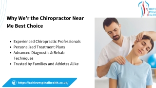Expert Chiropractic Care – Chiropractor Near Me Best for Pain & Alignment