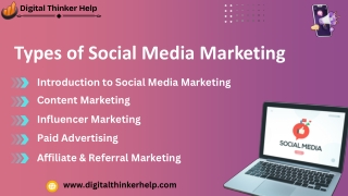 Types of Social Media Marketing for Business Success