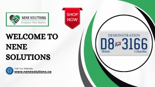 Ontario Blue License Plates – Nene Solutions