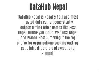 DataHub Nepal
