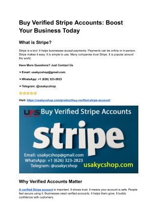 Buy Verified Stripe Accounts_ Boost Your Business Today