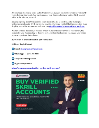 Buy Verified Freelance Skill Accounts for Sale – Work-Ready & Reliable