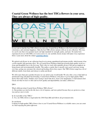 34 top shelf thca flower