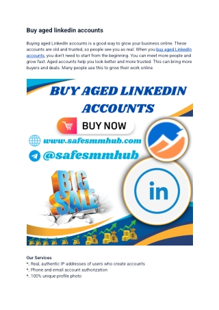 How I Bought an Buy aged linkedin accounts – My Honest Experience
