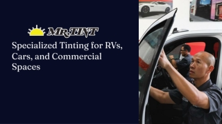 Specialized Tinting for RVs, Cars, and Commercial Spaces(1)