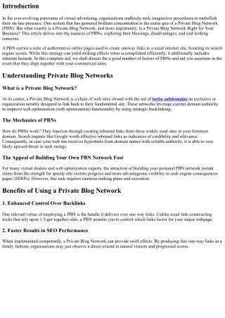 Is a Private Blog Network Right for Your Business?