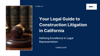 Construction Litigation Solutions for California’s Building Professionals