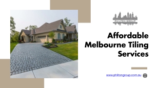 Affordable Melbourne Tiling Services - philtongroup.com.au