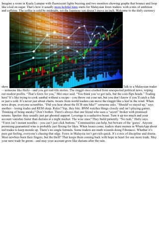 Malaysian Forex Traders: Grit, Wit, and the Ringgit Rollercoaster