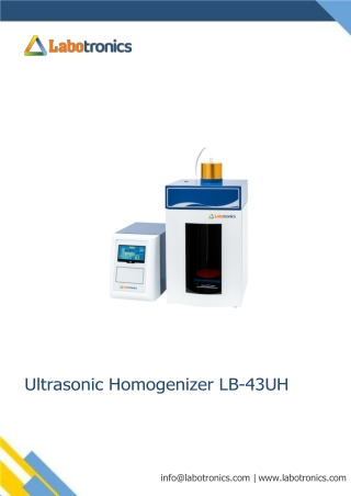 Ultrasonic-Homogenizer-LB-43UH