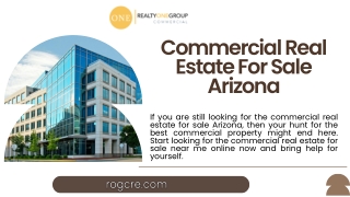 Commercial Real Estate For Sale Arizona