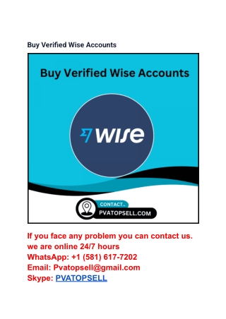 Pricing for Verified TransferWise Accounts (2)