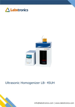 Ultrasonic-Homogenizer-LB-45UH