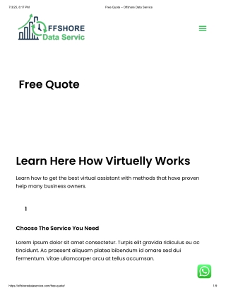 Offshore Data Service