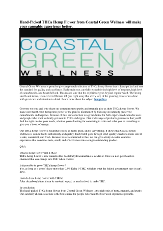 12 terp infused thca flower