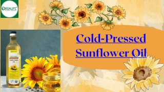 Cold-Pressed Sunflower Oil