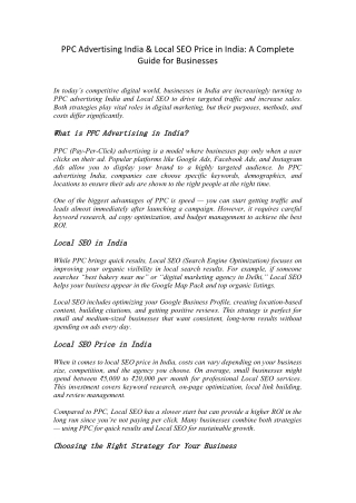 Best SEO Agency in India | ObiyanInfotech.com