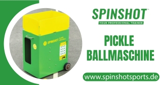 Spinshot Sports DE – Ihre mobile Pickle Ballmaschine für jeden Platz